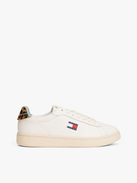Μπεζ Archive Sneakers Με Λεοπάρ Λεπτομέρεια  Γυναίκες