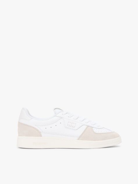 Multi The Greenwich Logo Leather Trainers  Women
