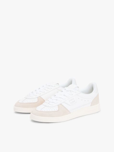 Multi The Greenwich Logo Leather Trainers  Women