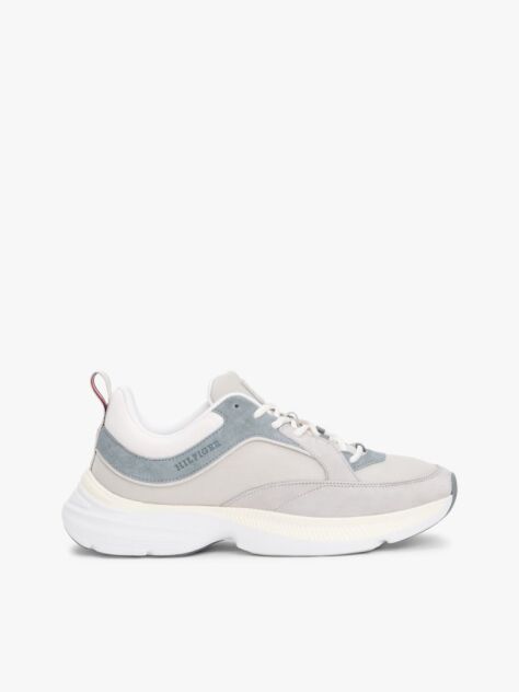 Γκρι Μοντέρνα Sneakers Με Υφή Σε Αντίθεση  Άνδρες