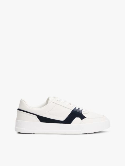 Multi Δερμάτινα Sneakers Με Πάνελ Σε Αντίθεση  Άνδρες