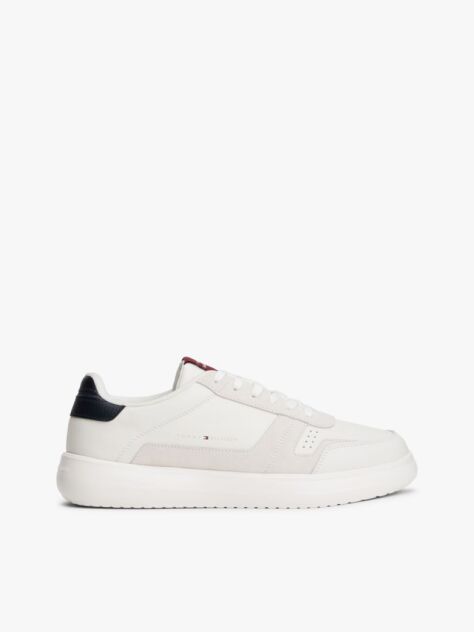 Μπεζ Δερμάτινα Sneakers  Άνδρες