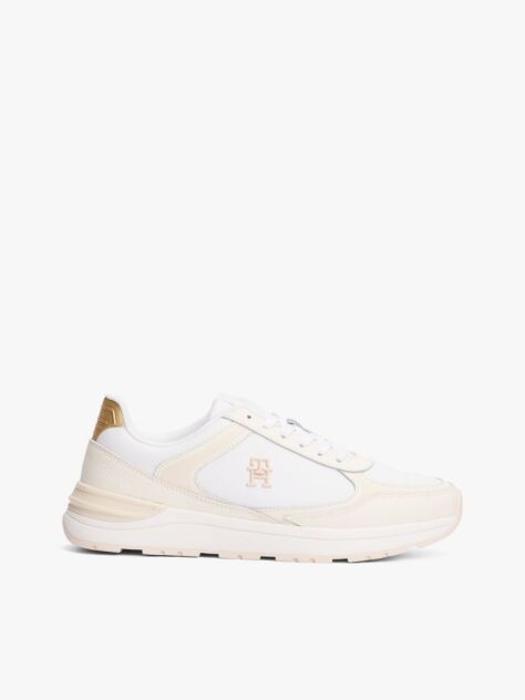 Multi TH Monogram Leather Trainers  Women