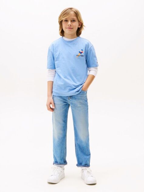 Blue Skater Light Wash Denim  Boys