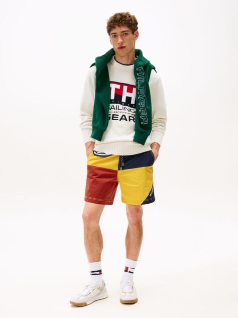 Multi Hilfiger Sailing Σορτς Με Colour-Blocked Σχέδιο  Unisex