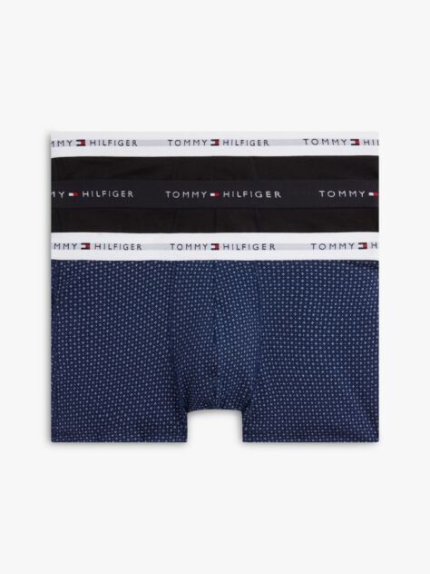 Multi 3-Pack Signature Logo Waistband Trunks  Men