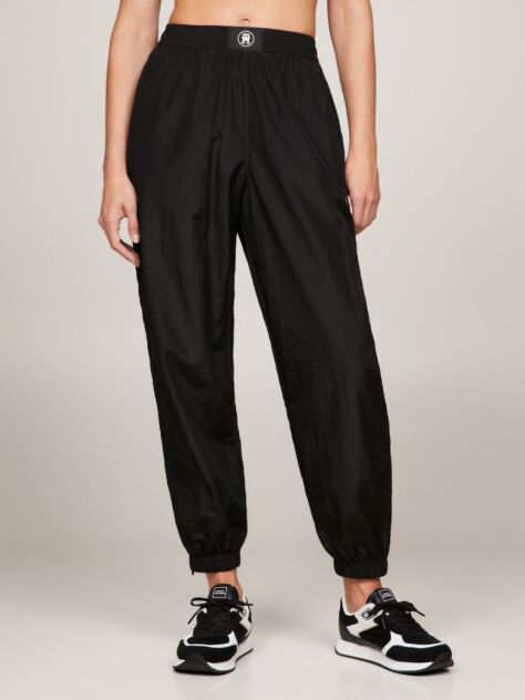 Black Sport TH Monogram Relaxed Fit Joggers  Women