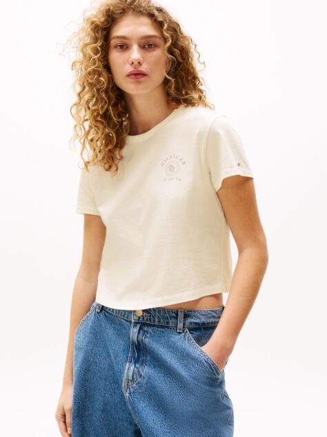 Μπεζ The Sofia Capsule T-Shirt Με Σχέδιο  Γυναίκες