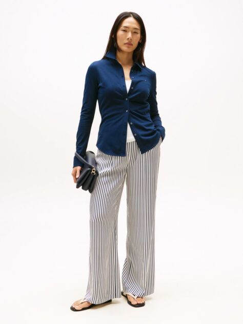 Multi Twill Wide Leg Pant  Women