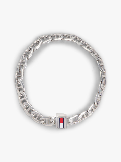 Silver Stainless Steel Bracelet  Men