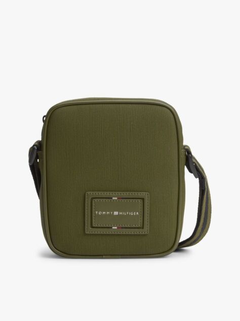 Green Crossbody Reporter Bag  Men