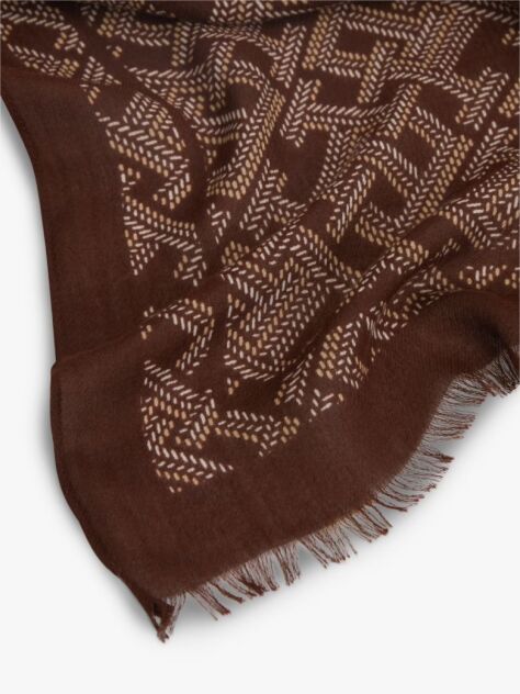 Multi TH Monogram Scarf  Women