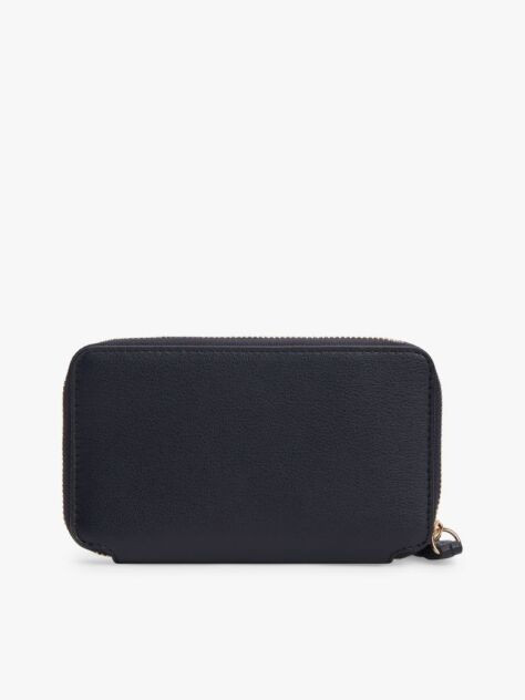 Blue Signature Tape Wrist Strap Wallet  Women