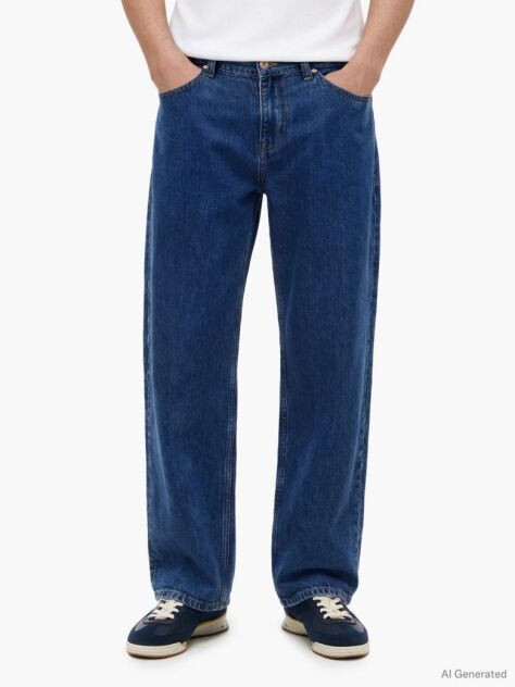 Denim Jaimie Relaxed Straight Jeans  Men