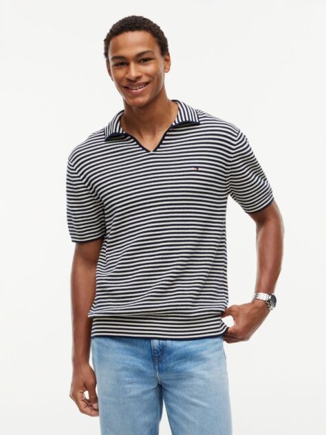 Multi Regular Fit Knit Polo Shirt  Men