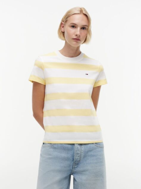 Multi Βαμβακερό T-Shirt Με Σημαία  Γυναίκες