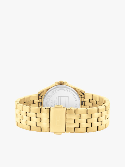 Green Ionic Gold-Plated Green Dial Bracelet Watch  Women
