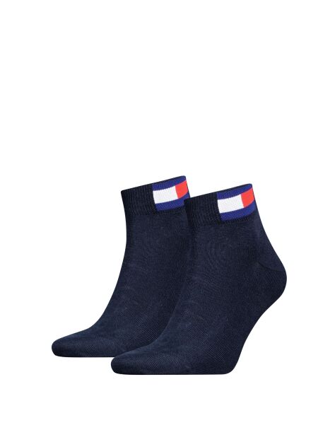 Blue Unisex Quarter socks 2 pack  Unisex