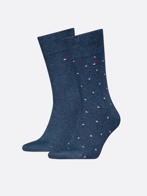 Blue Tommy Hilfiger Men's Classic Socks 2 pack  Men