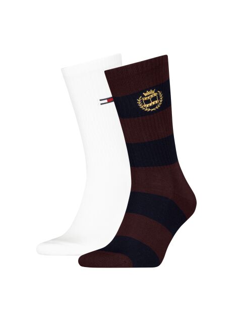 Multi 2 Ζευγάρια Ψηλές Κάλτσες  Unisex