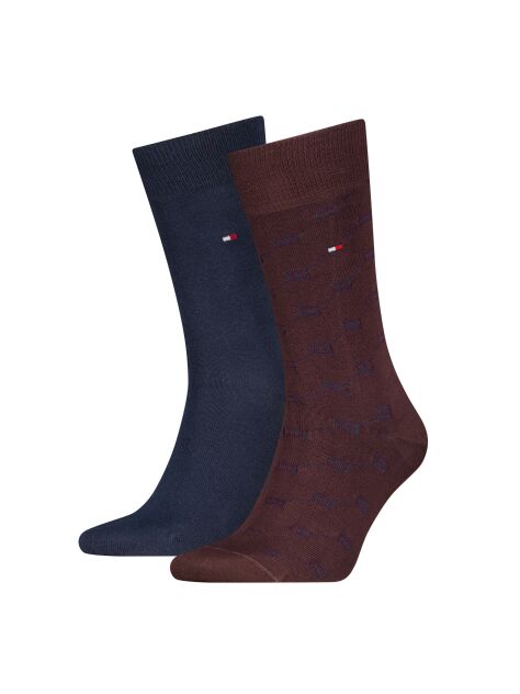 Multi Tommy Hilfiger Men's Classic Socks 2 Pack  Men