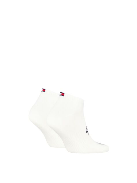 White Tommy Jeans Unisex Sneaker Socks 2 Pack  Unisex