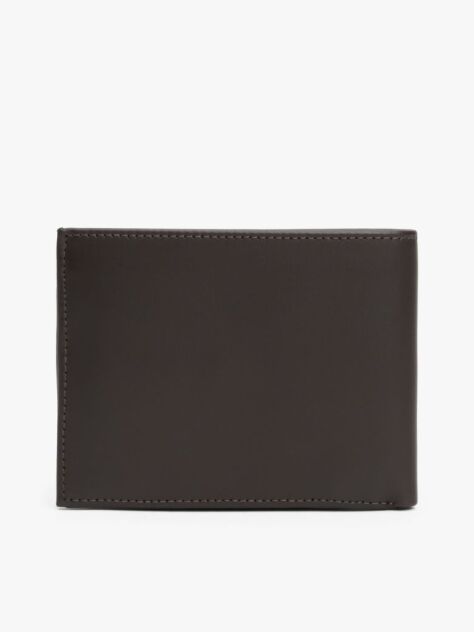 Brown Leather Flap Wallet  Men