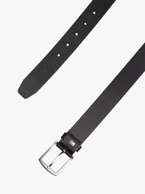 Blue Denton Leather Belt  Men