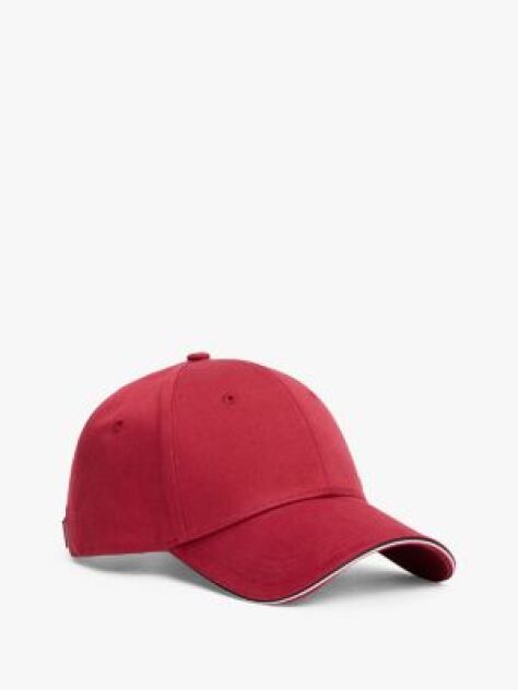 Red Signature Six-Panel Baseball Cap  Men