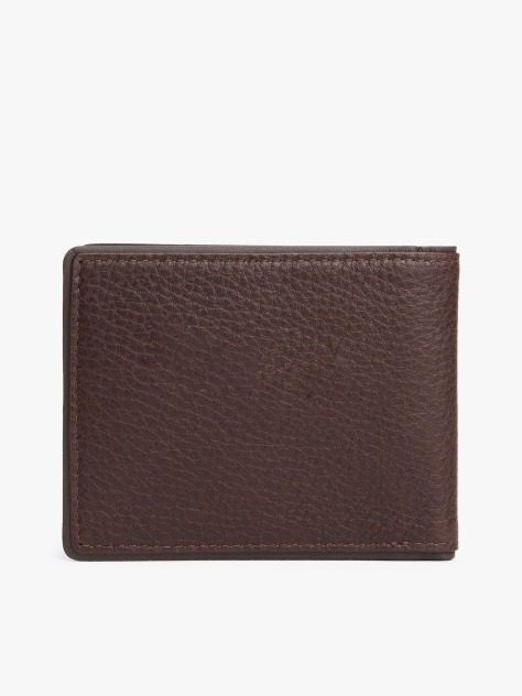 Brown Corporate Leather Bifold Credit Card Wallet  Men