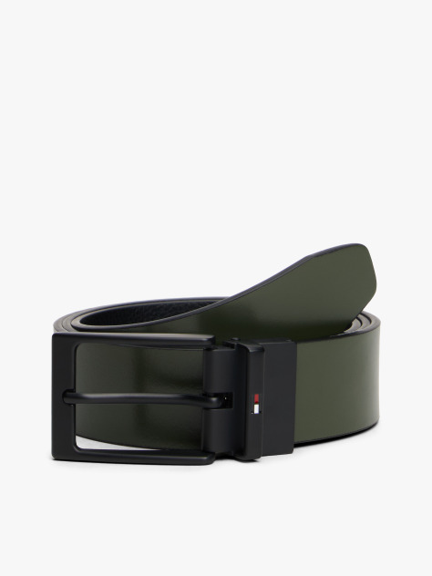 Black Leather Belt  Men