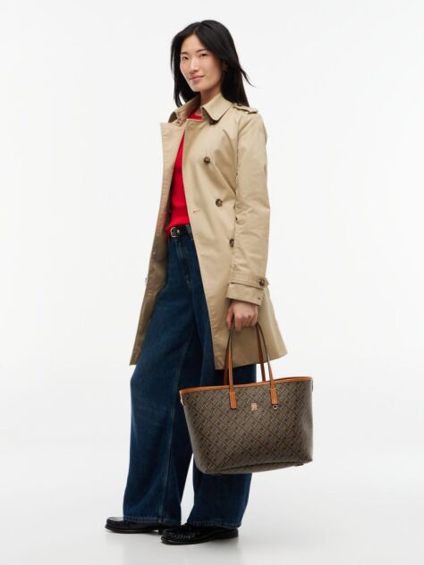 Multi TH Monoplay Tote Bag With Leather  Women