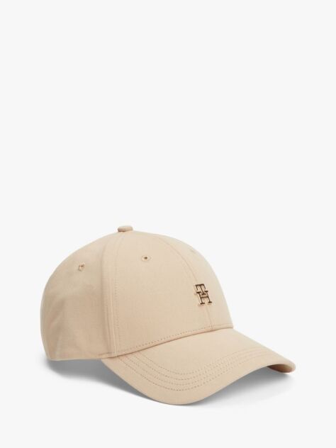 Beige Chic TH Monogram Baseball Cap  Women