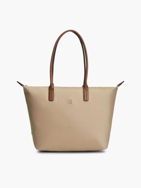 Μπεζ TH Monogram Τσάντα Tote  Γυναίκες