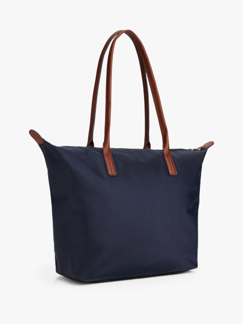 Blue TH Monogram Tote Bag  Women
