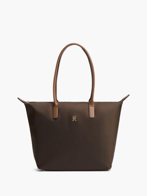 Καφέ TH Monogram Τσάντα Tote  Γυναίκες