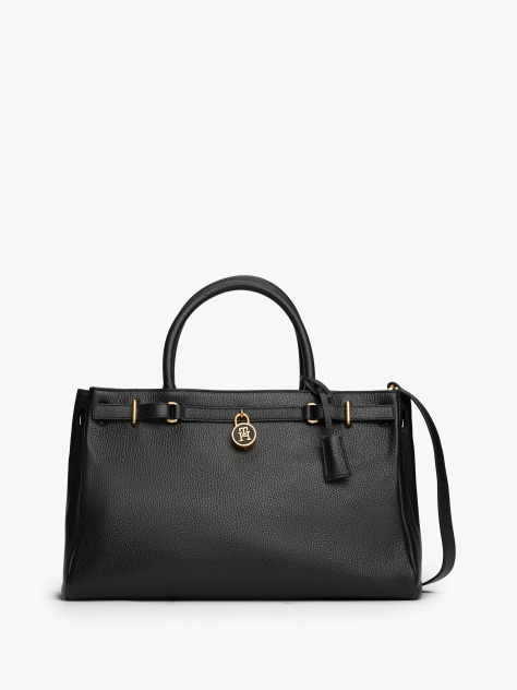 Black American Icon Tote Leather  Women