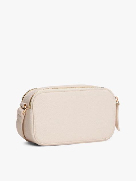 Beige Signature Tape Camera Bag  Women