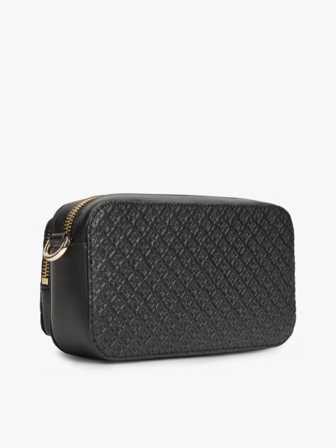 Black TH Monogram Crossbody Camera Bag  Women