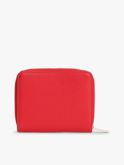 Red Hilfiger Icon Zip-Around Flap Wallet  Women