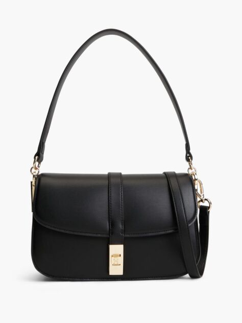 Black Heritage Convertible Crossbody Bag  Women