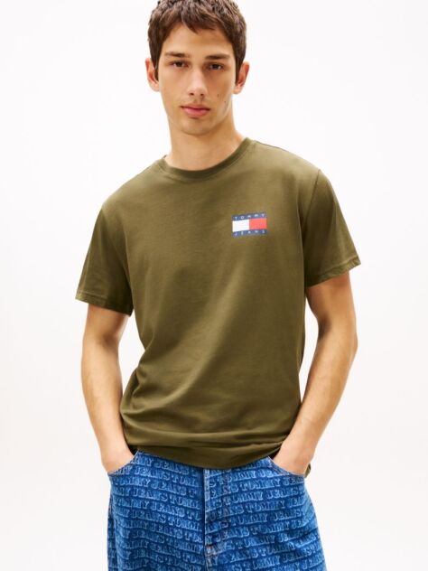 Green Logo Slim T-Shirt  Men