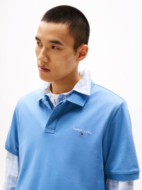 Blue Regular Fit Polo Shirt  Men