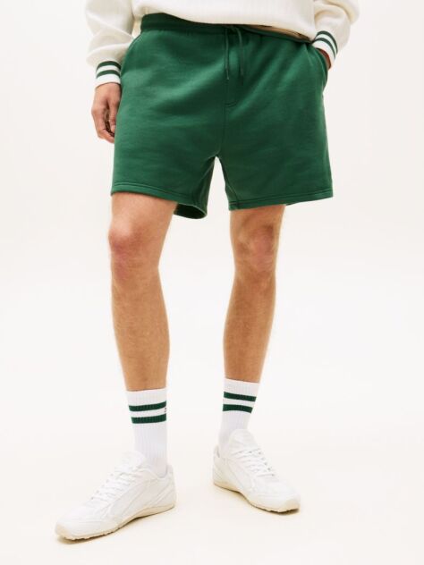 Green Flag Patch Regular Bermuda Shorts  Men