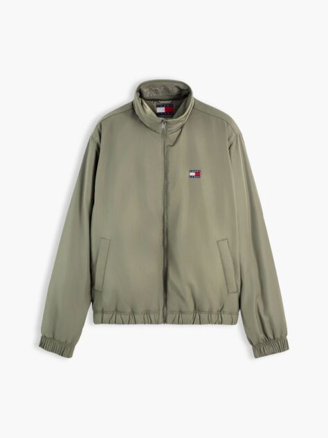 Green Water Repellent Relaxed Padded Jacket  Men