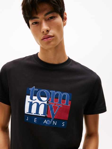 Black Flag Graphic Slim T-Shirt  Men