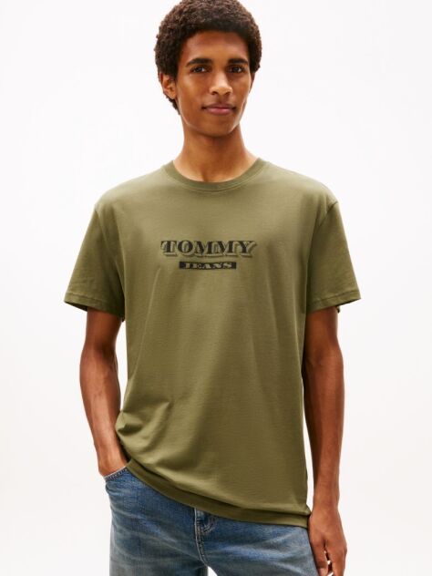 Green Regular Tonal Logo Short-Sleeve T-Shirt  Men