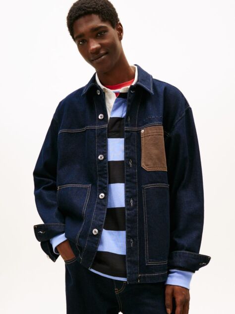 Denim Relaxed Denim Chore Jacket  Men