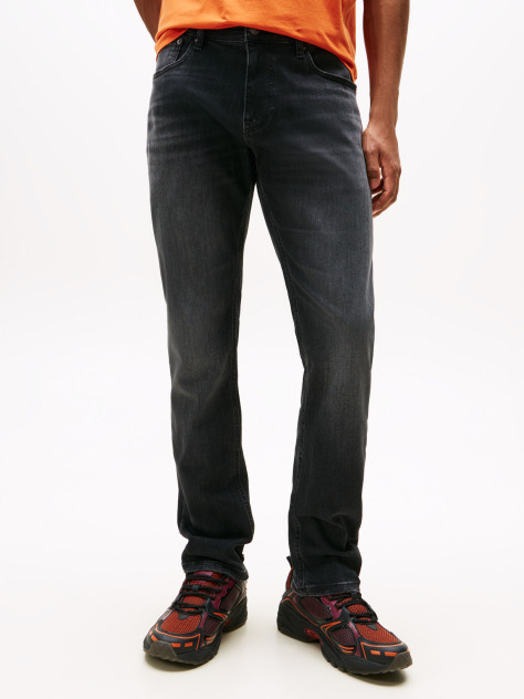 Denim Austin Μαύρο Slim Τζιν Σε Tapered Γραμμή  Άνδρες