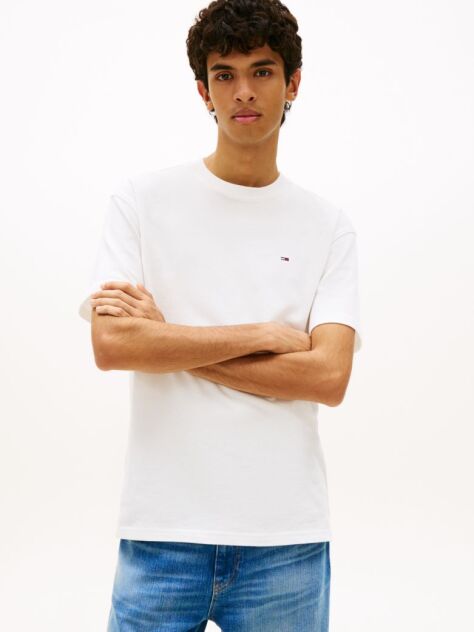 White Tommy Flag Relaxed T-Shirt  Men